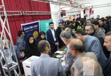 گزارش تصویری مراسم افتتاحيه نمايشگاه كار استان سمنان